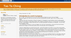 Desktop Screenshot of daoteching.blogspot.com