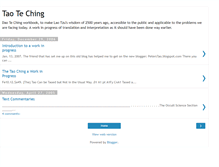 Tablet Screenshot of daoteching.blogspot.com