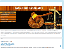 Tablet Screenshot of judgements-on-divorce-india.blogspot.com