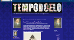 Desktop Screenshot of indonesia-tempodoeloe.blogspot.com