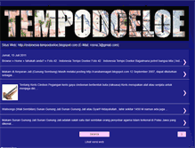 Tablet Screenshot of indonesia-tempodoeloe.blogspot.com