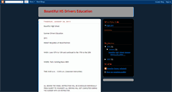 Desktop Screenshot of bhsdriversed.blogspot.com