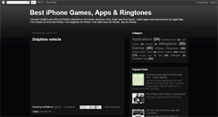 Desktop Screenshot of best-iphone-games-apps.blogspot.com