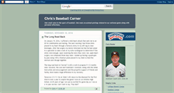 Desktop Screenshot of chris-cbc.blogspot.com