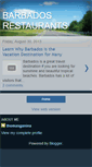 Mobile Screenshot of barbadosrestaurants.blogspot.com