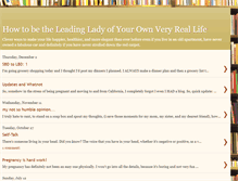 Tablet Screenshot of leadingladylis.blogspot.com