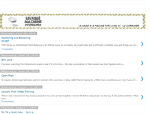 Tablet Screenshot of livablemachine.blogspot.com