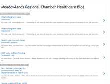 Tablet Screenshot of chamberhealthcare.blogspot.com