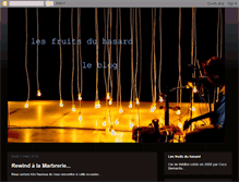Tablet Screenshot of lesfruitsduhasard.blogspot.com