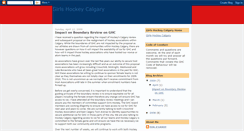 Desktop Screenshot of girlshockeycalgary.blogspot.com
