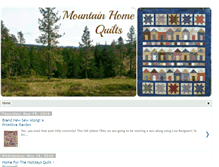 Tablet Screenshot of mountainhomequilts.blogspot.com