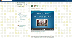 Desktop Screenshot of interiorcourses.blogspot.com