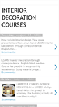 Mobile Screenshot of interiorcourses.blogspot.com