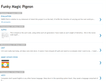 Tablet Screenshot of funkymagicpigeon.blogspot.com