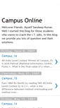 Mobile Screenshot of campus4you.blogspot.com