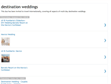 Tablet Screenshot of mtdestinationweddings.blogspot.com