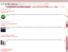 Tablet Screenshot of ict-bizafrica.blogspot.com