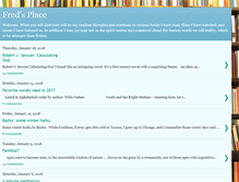 Tablet Screenshot of freds-ramblings.blogspot.com