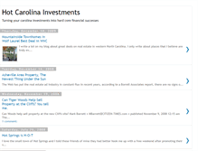 Tablet Screenshot of investcarolina.blogspot.com