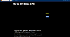 Desktop Screenshot of cooltunningcars.blogspot.com