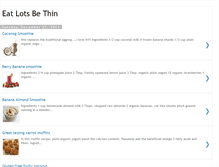 Tablet Screenshot of eatlotsbethin.blogspot.com