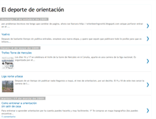 Tablet Screenshot of deportedelbosque-orientacion.blogspot.com