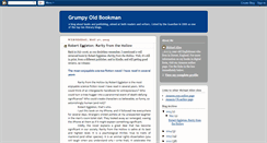 Desktop Screenshot of grumpyoldbookman.blogspot.com