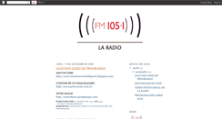 Desktop Screenshot of laradio105.blogspot.com