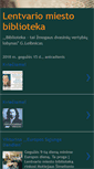 Mobile Screenshot of lentvariomiestobiblioteka.blogspot.com