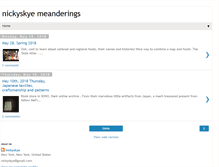 Tablet Screenshot of nickyskye.blogspot.com
