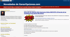 Desktop Screenshot of ganaropciones.blogspot.com