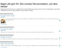 Tablet Screenshot of dagenalltgickfel.blogspot.com