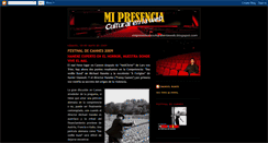 Desktop Screenshot of mipresenciaculturalenlaweb.blogspot.com