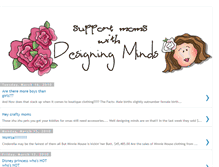 Tablet Screenshot of designing-minds.blogspot.com