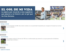 Tablet Screenshot of elgoldemivida.blogspot.com