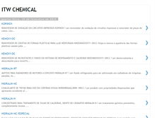 Tablet Screenshot of itwchemical.blogspot.com