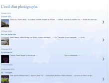 Tablet Screenshot of loeildunphotographe.blogspot.com