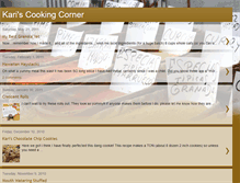 Tablet Screenshot of kariscookingcorner.blogspot.com