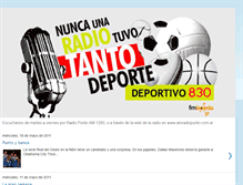 Tablet Screenshot of deportivo830.blogspot.com