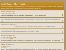 Tablet Screenshot of cooisinhas.blogspot.com