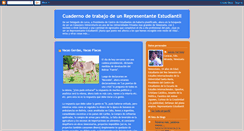 Desktop Screenshot of cuadernodeunrepresentante.blogspot.com