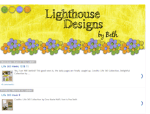 Tablet Screenshot of lighthousedesigns-beth.blogspot.com