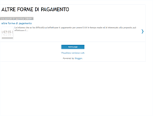 Tablet Screenshot of formedipagamento.blogspot.com