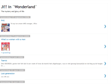 Tablet Screenshot of jillsplekinwonderland.blogspot.com