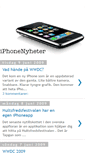 Mobile Screenshot of iphonenyheter.blogspot.com