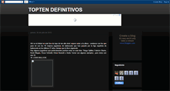 Desktop Screenshot of diez-top.blogspot.com
