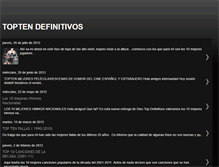 Tablet Screenshot of diez-top.blogspot.com