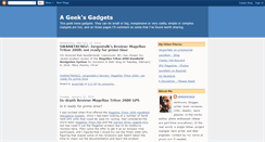 Desktop Screenshot of ageeksgadgets.blogspot.com