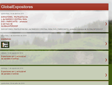 Tablet Screenshot of globalinforshopexpositores.blogspot.com
