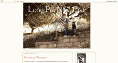 Desktop Screenshot of longfamilyline.blogspot.com